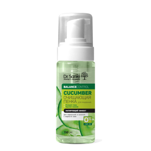 Пенка для умывания Dr. Sante Cucumber Матирующий Эффект 150 мл 