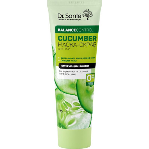Маска-минеральная Dr.Sante Cucumber Матирующий Эффект 75 мл 