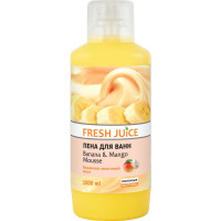 Піна для ванн Fresh Juice Banana& Mango mousse 1 л