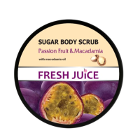 Сахарный скраб для тела Fresh Juice Passion Fruit & Macadamia 225 мл