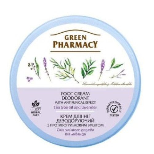 Крем для ног Green Pharmacy Дезодорирующий 300 мл