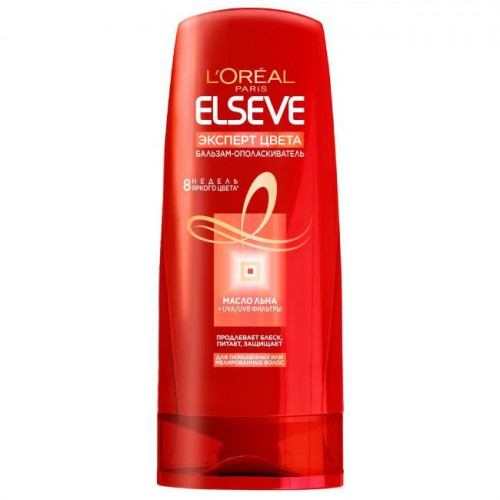 Бальзам-ополаскиватель Elseve L'oreal Paris Цвет и блеск для окрашенных 200 мл