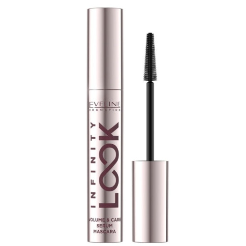 Туш для вій Eveline Cosmetics Infinity Look Volume Об'єм та догляд