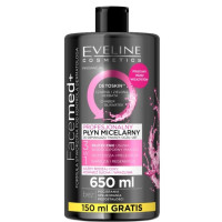 Міцелярна вода Eveline Cosmetics Facemed+ 3in1 для всіх типів шкіри 650 мл