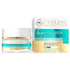 Крем-концентрат для обличчя Eveline Cosmetics Bio Hyaluron Expert 40+ ультразволожуючий 50 мл 