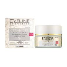 Інтенсивно живильний крем-ліфтинг для обличчя Eveline Cosmetics Ceramidy & Kolagen 60+ 50 мл