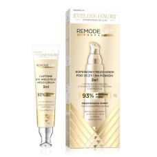 Крем для шкіри навколо очей 3 в 1 Eveline Cosmetics D'Aury з кофеїном 15 мл