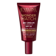 BB-крем для обличчя Eveline Cosmetics Wonder Match BB Cream SPF 50 02 Vanilla 30 мл