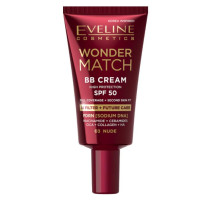BB-крем для обличчя Eveline Cosmetics Wonder Match BB Cream SPF 50 03 Nude 30 мл