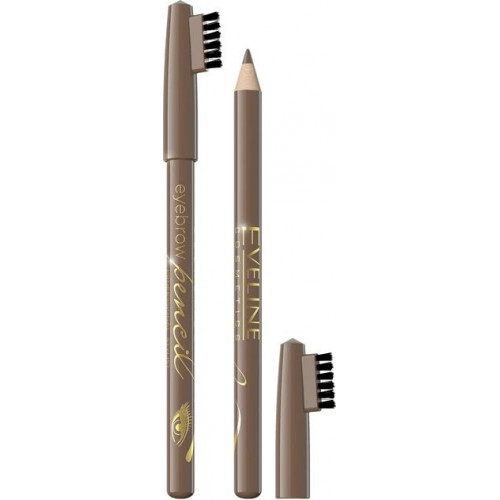 Олівець для брів Eveline Eyebrow Pencil Brown 