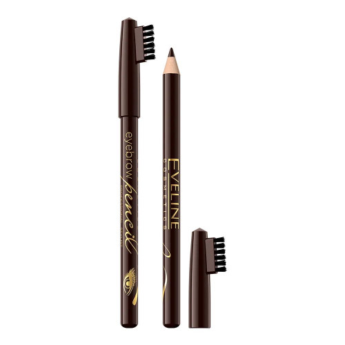 Олівець для брів Eveline Medium Brown 