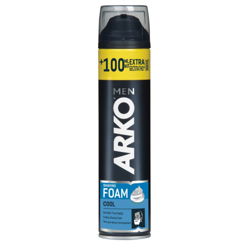 Пена для бритья Arko Cool синяя 300 мл