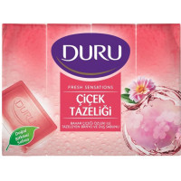 Мыло Duru Fresh Sensations цветочное облако 4 шт по 150 гр экопак