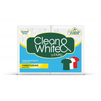 Мило господарське Clean&White by Duru універсальне 2 шт по 120 гр