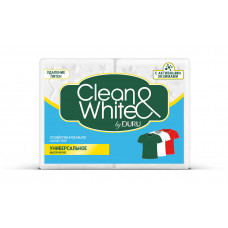 Мило господарське Clean&White by Duru універсальне 2 шт по 120 гр