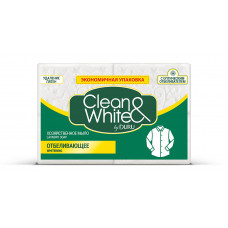 Мыло хозяйственное Clean&White by Duru отбеливающее  4 шт по 120 гр