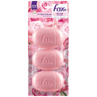 Мило Fax аркуш Pink Flowers 3 шт по 100 гр