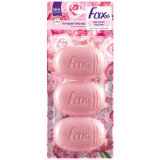 Мило Fax аркуш Pink Flowers 3 шт по 100 гр