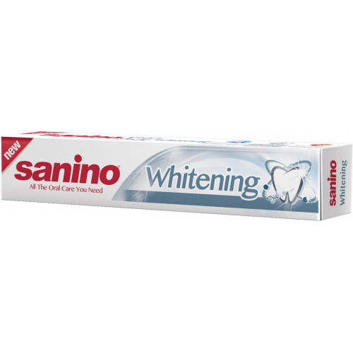 Зубна паста Sanino Pure White Відбілювальна 100 мл