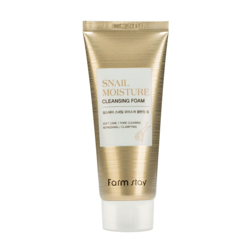 Пенка для умывания FarmStay увлажняющая с муцином улитки Snail Moisture Cleansing Foam 100 мл
