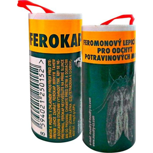 Липкая лента от мух и моли Ferokap круглая 1 шт