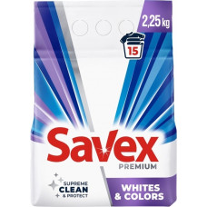Пральний порошок Savex автомат Premium Whites&Colors 2.25 кг