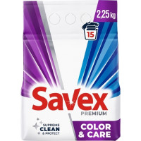 Пральний порошок Savex автомат Color&Care 2.25 кг