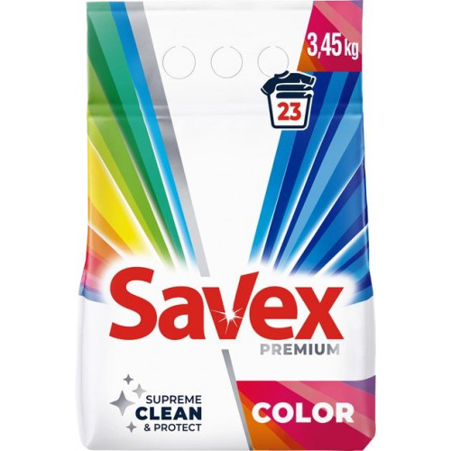 Пральний порошок Savex автомат Premium Color 3.45 кг