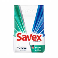 Пральний порошок Savex автомат Premium Fresh 3.45 кг