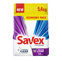 Пральний порошок Savex автомат Color&Care 5.4 кг