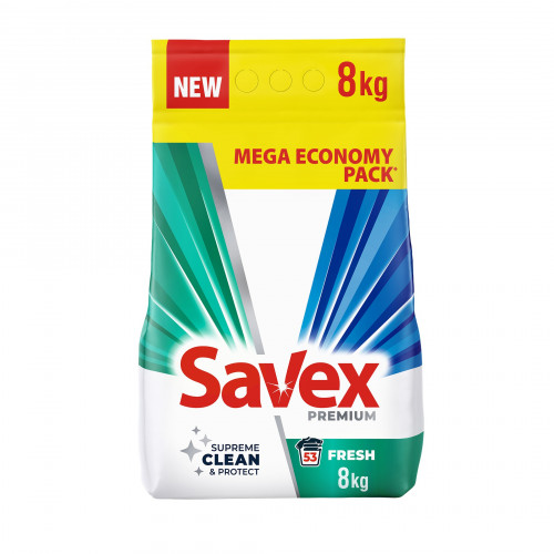 Пральний порошок Savex автомат Premium Fresh 8 кг