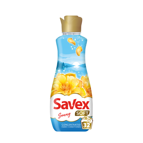 Кондиционер для белья Savex Soft Soft Sunny 800 мл