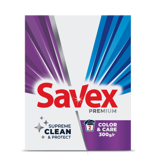 Стиральный порошок Savex автомат Premium Colors&Care 300 гр