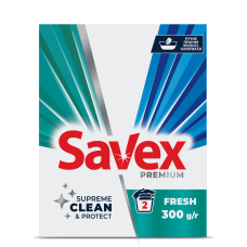 Стиральный порошок Savex для ручной  стирки Premium Fresh 300 гр