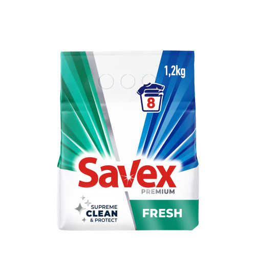Пральний порошок Savex автомат Premium Fresh 1.2 кг