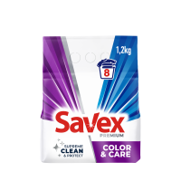 Пральний порошок Savex автомат Colors&Care 1.2 кг