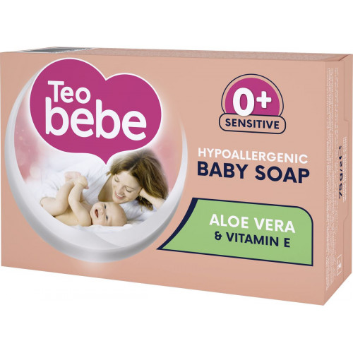 Крем-мыло детское Teo bebe Алое 75 гр