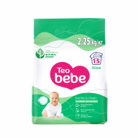 Пральний порошок Тeo Bebe Gentle&Clean Aloe 2.25 кг