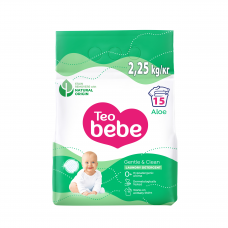 Пральний порошок Тeo Bebe Gentle&Clean Aloe 2.25 кг