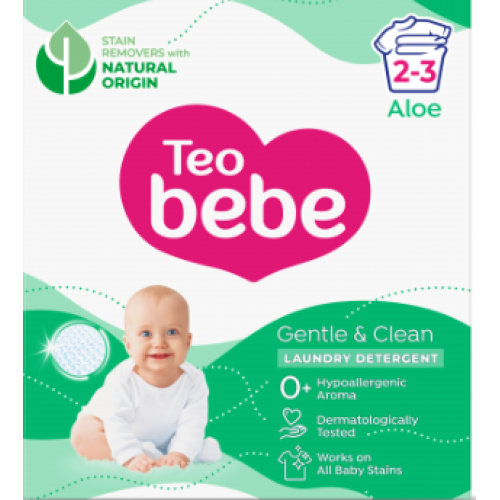 Стиральный порошок Тeo Bebe Gentle&Clean Aloe 300 гр