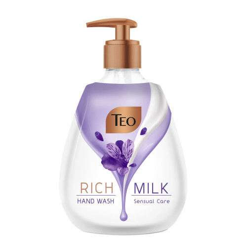 Рідке мило Teo Milk Sensual Care дозатор 400 мл
