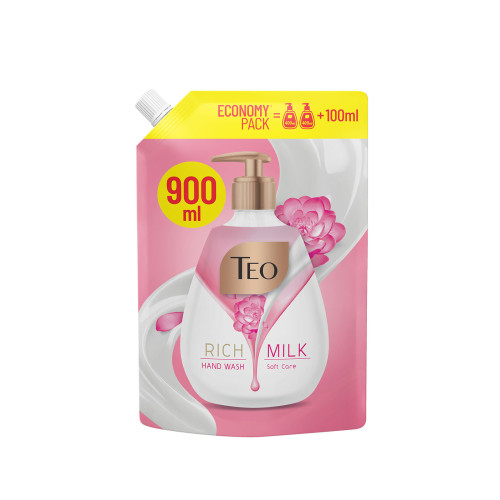 Рідке мило Teo Milk Soft Care 900 мл