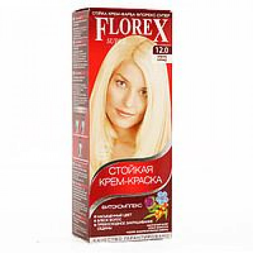 Краска для волос Florex 12.0 Ультра-блонд