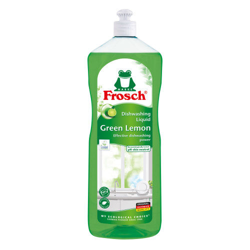 Средство для мытья посуды Frosch Green Lemon 1л
