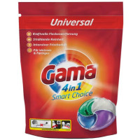Капсулы для стирки Gama 4в1 Universal 30 шт