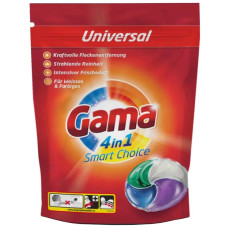 Капсулы для стирки Gama 4в1 Universal 30 шт