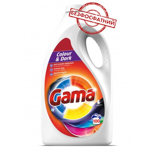 Гель для стирки Gama 3в1 Universal 4.5 л