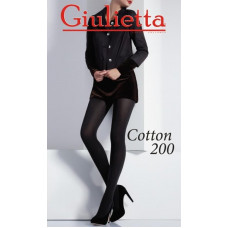 Колготки жіночі Giulietta COTONE 200 den розмір 5XL nero