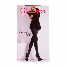 Колготки женские Giulietta Lana 180 den размер 5XL nero