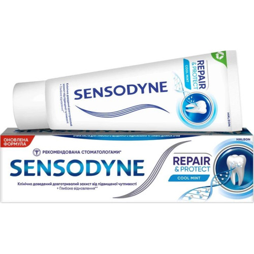 Зубна паста Sensodyne Repair&Protect cool mint 75 мл